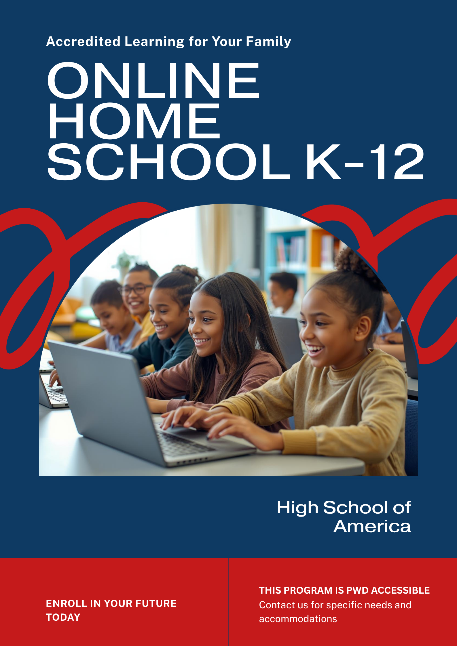 Online home school K-12 learning
