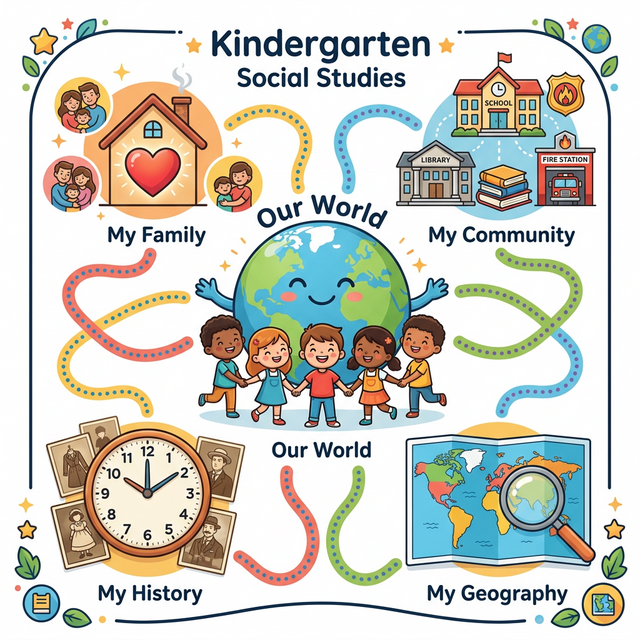 Kindergarten Social Studies Discovery Path