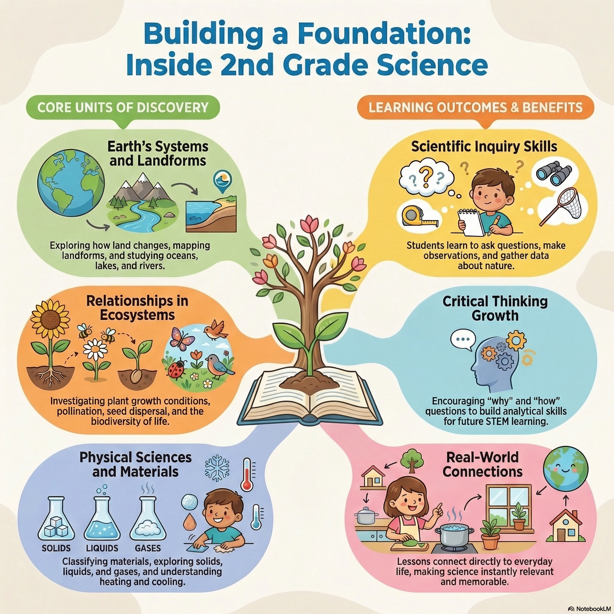 2nd Grade Science Course Infographic