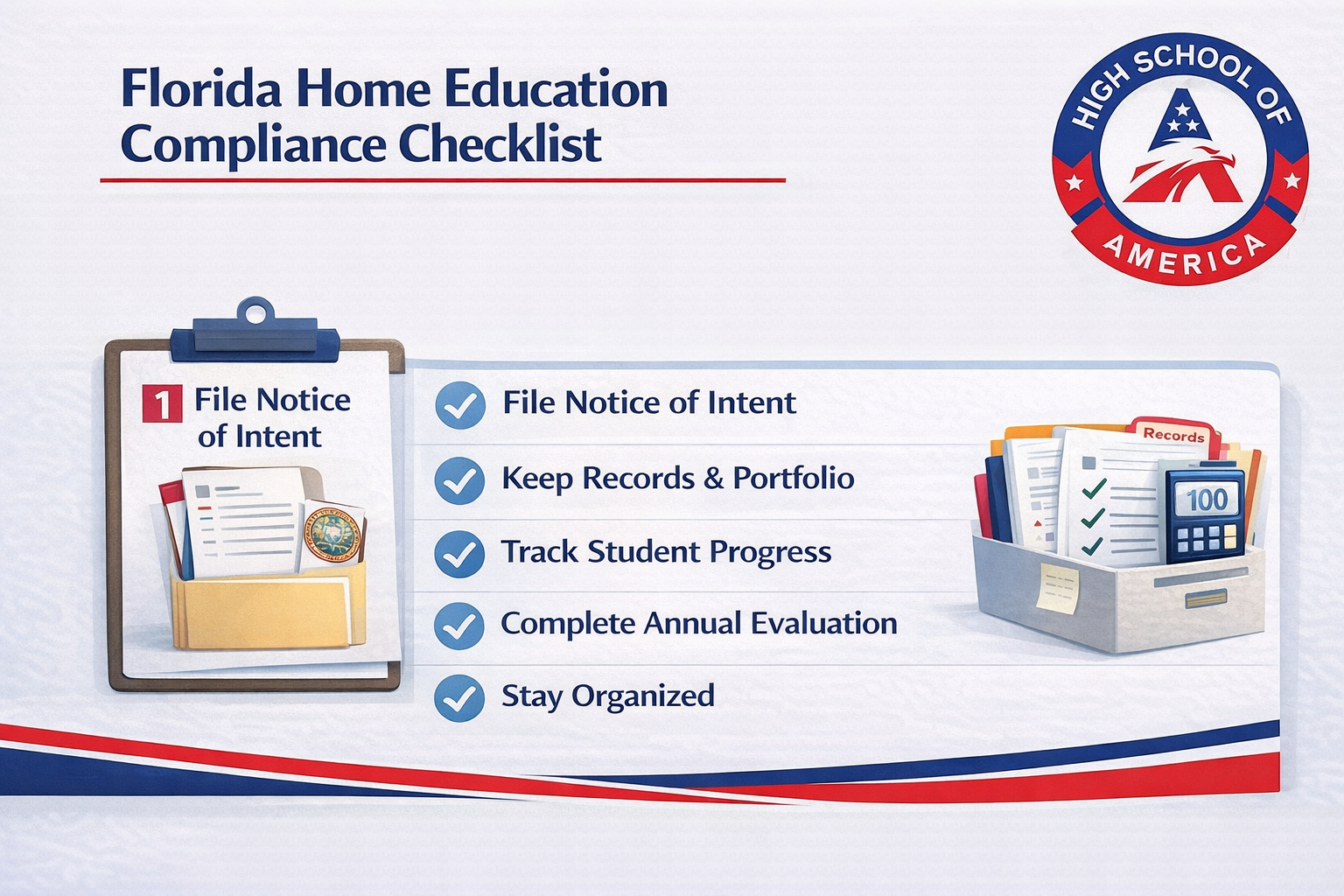 Florida home education checklist for Orlando families