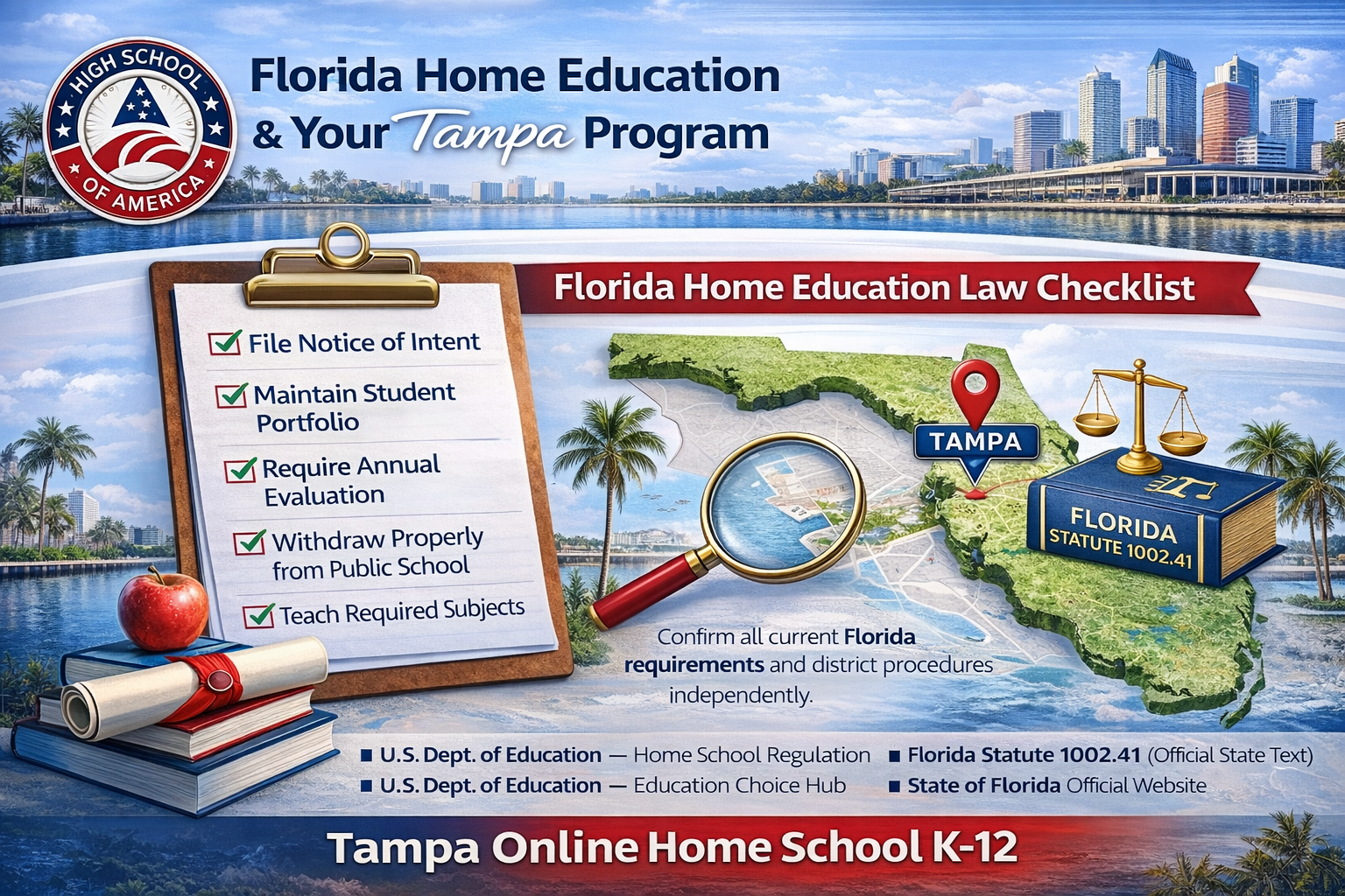 Florida home education guide in Tampa