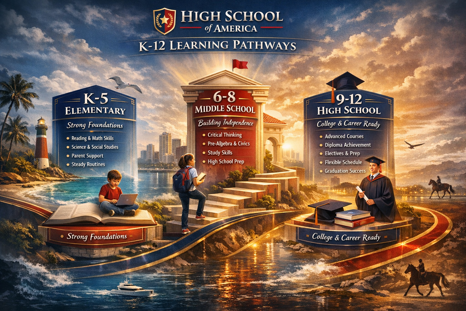 K-12 learning journey in West Palm Beach