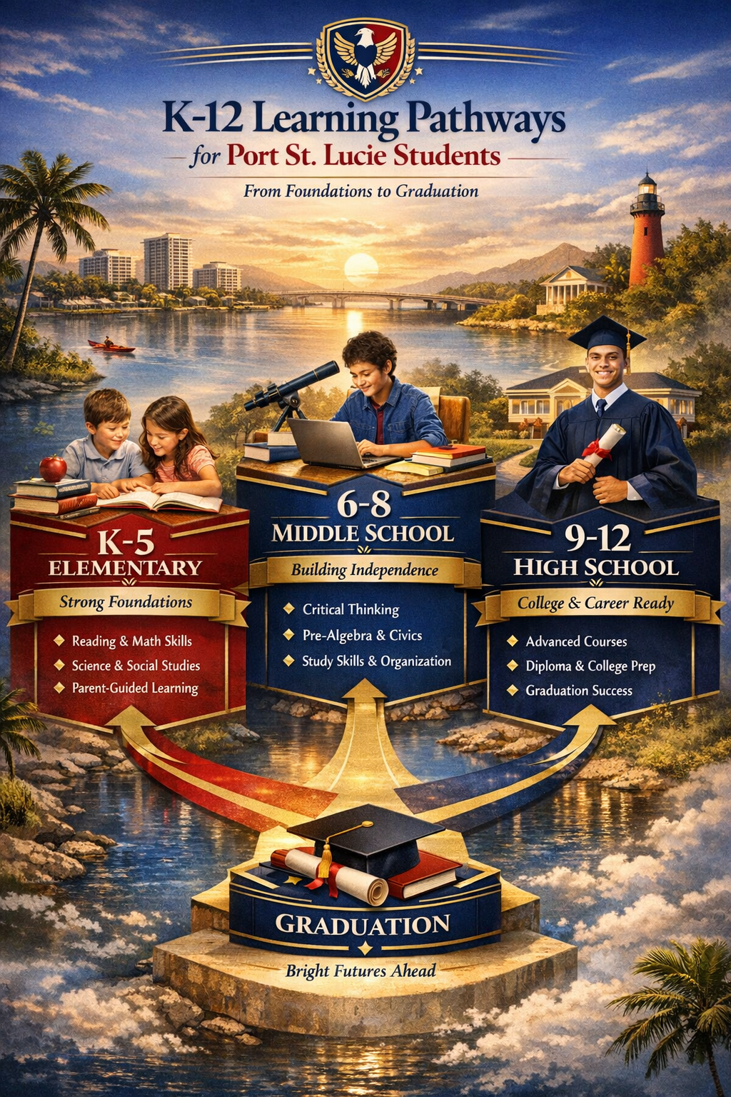 Port St. Lucie K-12 learning pathways for students across the Treasure Coast