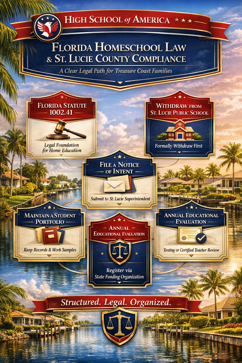 Port St. Lucie homeschool law compliance guide