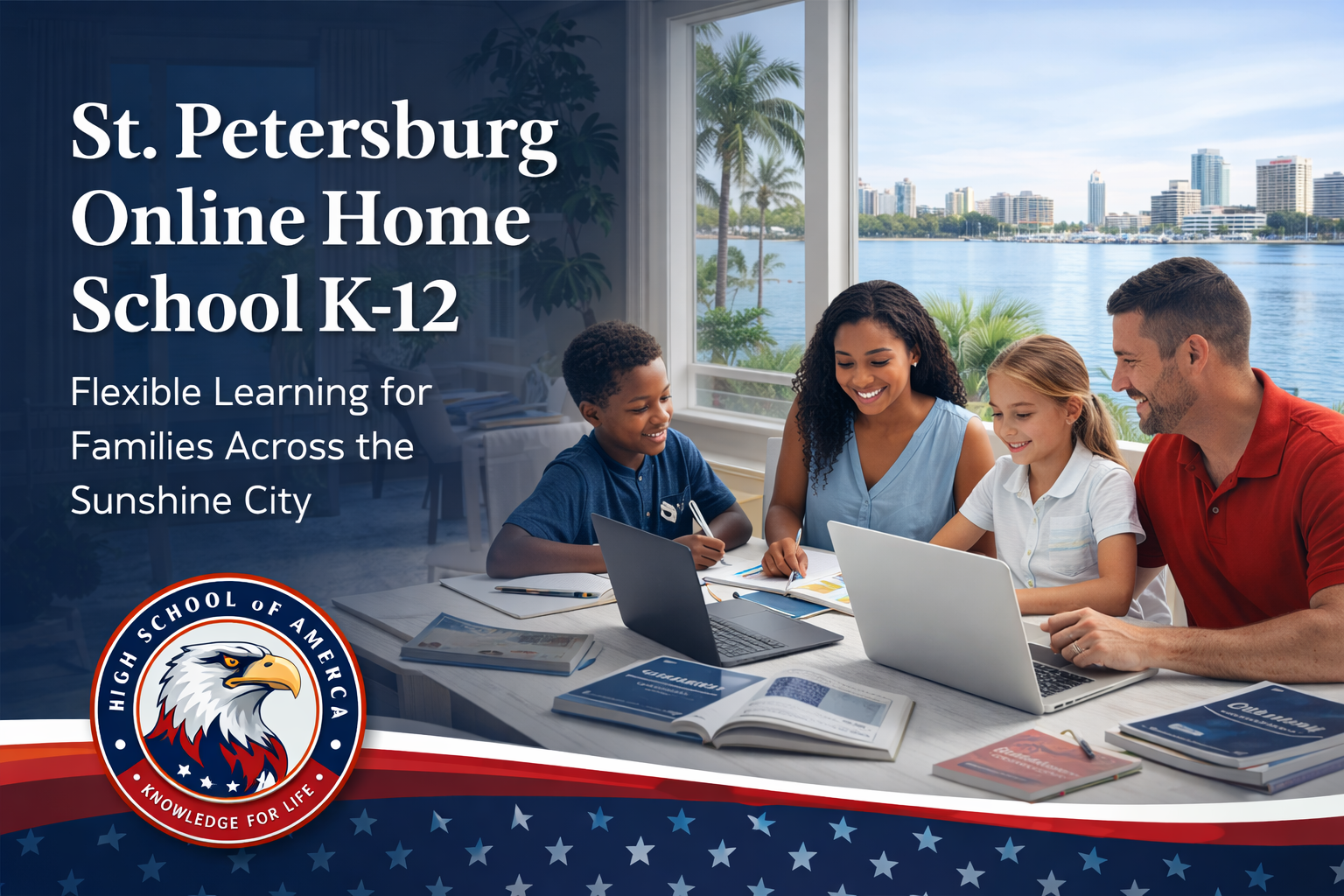 St. Petersburg online home school K-12 for local families