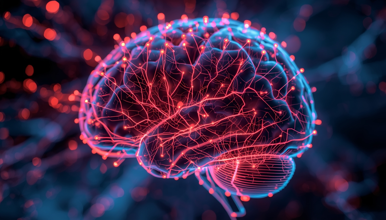 Interface neural avançada com circuitos holográficos em um cérebro humano