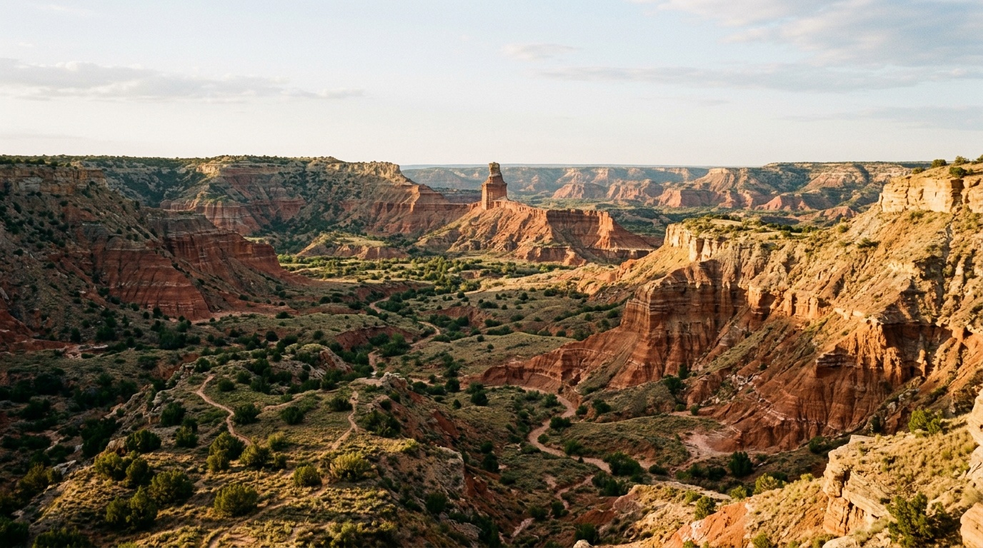 Amarillo online homeschool: Palo Duro Canyon, the Grand Canyon of Texas, near Amarillo