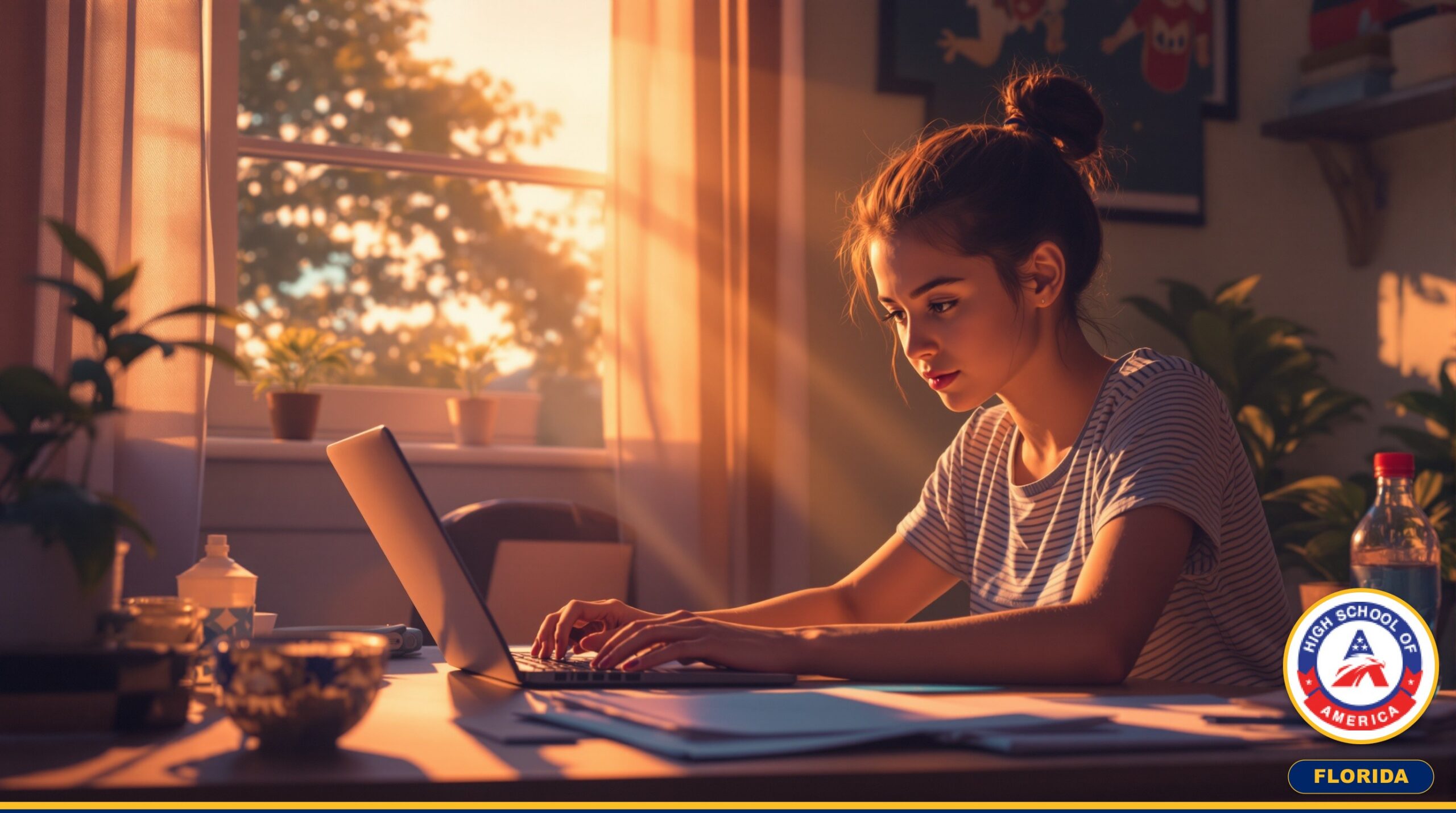 Gainesville families self-paced K-12 online home school