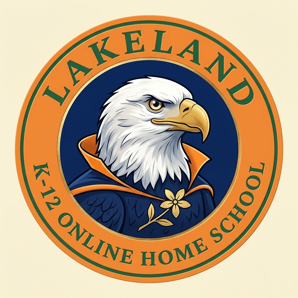 Lakeland K-12 Online Home School, High School of America badge
