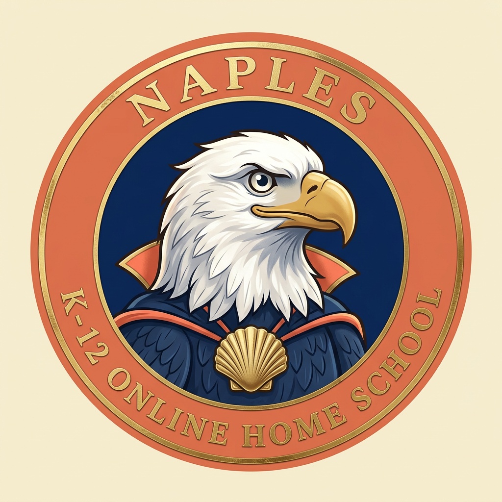 Naples K-12 Online Home School, High School of America badge
